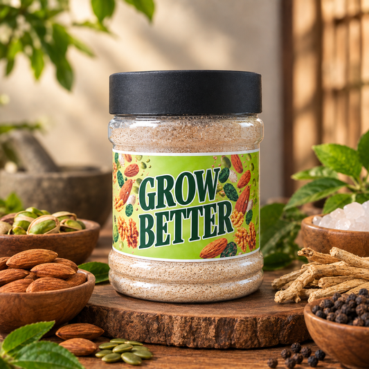 Grow Better Herbal Power – Natural Energy & Strength Formula