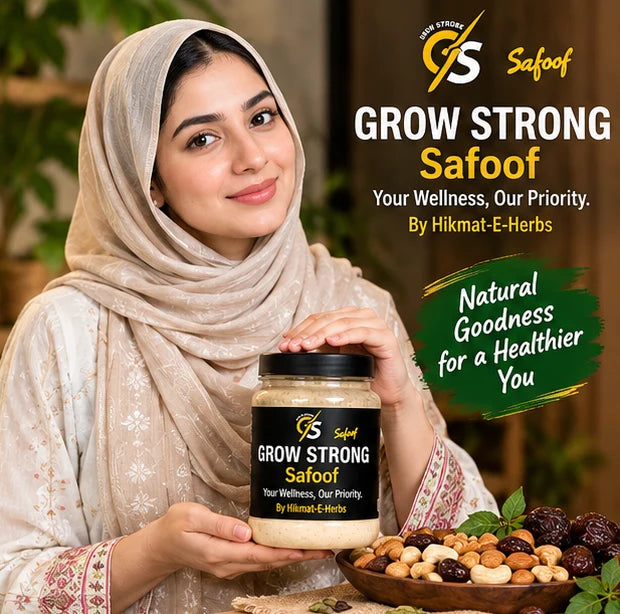 Grow Strong Safoof – Natural Herbal Wellness for Strength & Vitality